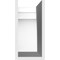 Ekena Millwork Standard Yorktown Architectural Grade PVC Rafter Tail, 5"W X 10"H X 36"L RFTP05X10X36YOR - alternate 4